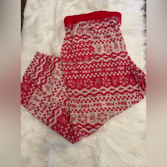 PINK BY Victoria Secret Holiday Sleep Pants - Picture 7 of 10
